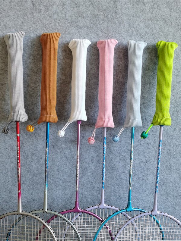 Sports Supplies Candy Color Badminton Racket Handle Protective Cover